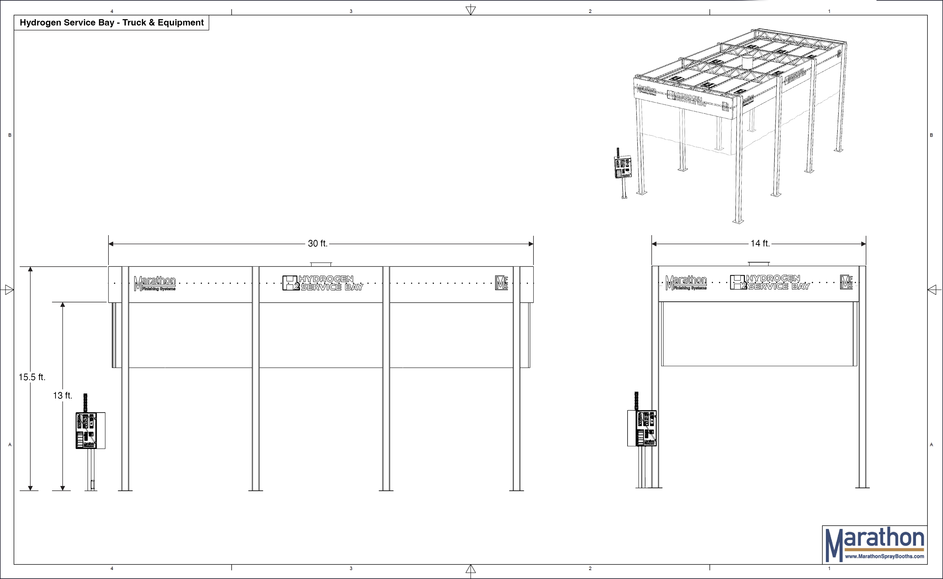 Hydrogen Service Bay - Truck & Equipment